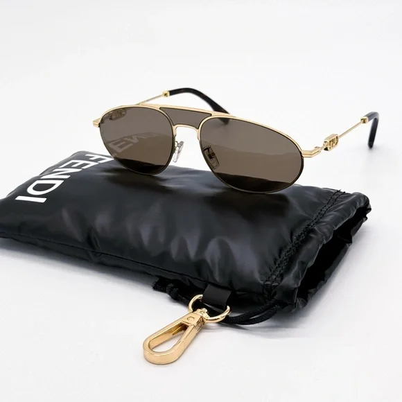 Fendi | Accessories | New Fendi Fe4072u 30e Sunglass Aviator 